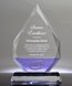 Picture of Beveled Purple Crystal Diamond Award