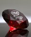 Picture of Red Crystal Diamond Paperweight