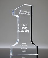 Picture of Number 1 Acrylic Award