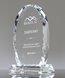 Picture of Skyline Oval Crystal Award