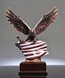 Picture of Rustic Flag Eagle Trophy