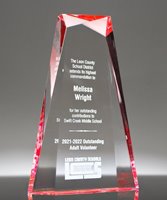 Picture of Cardinal Jewel Acrylic Award