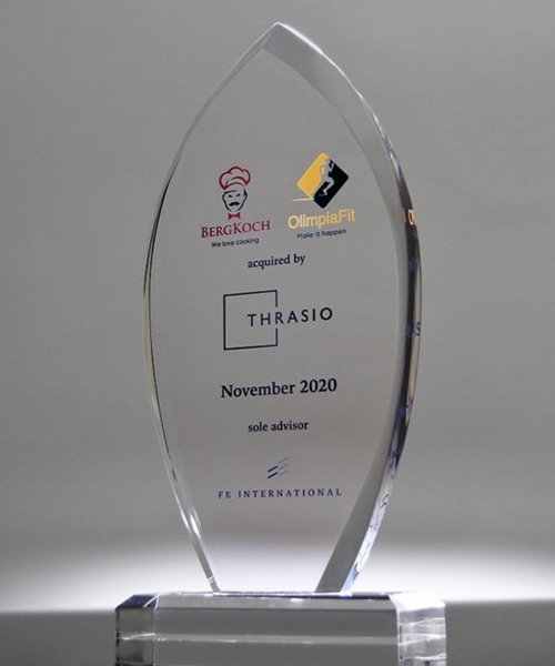 Picture of Full Color Acrylic Flame Award