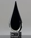 Picture of Black Flare Art Glass Award