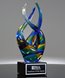 Picture of Intrigue Flame Art Glass Award