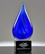 Picture of Phoenix Blue Art Glass