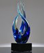 Picture of Intrigue Flame Art Glass Award