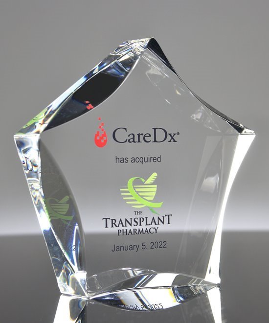 Full Color Acrylic Star Award | Edco Awards