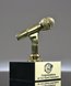 Picture of Gold Microphone Trophy