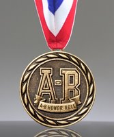 Picture of A-B Honor Roll Academic Medal