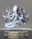 Picture of Surfing Trophy Custom Acrylic Octopus