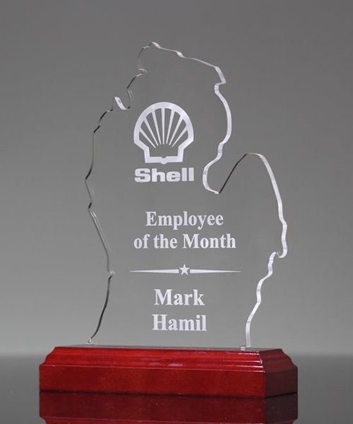 Picture of State of Michigan Acrylic Award