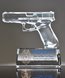 Picture of Crystal 9mm Handgun Trophy