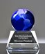 Picture of Sapphire Crystal Globe Award