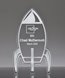 Picture of Laser Engraved Acrylic Rocket Trophy