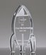 Picture of Laser Engraved Acrylic Rocket Trophy