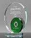 Picture of Green Eclipse Crystal Award