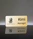 Picture of Gold Metal Name Badge