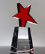 Picture of Meteor Red Crystal Star Award
