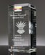 Picture of 2D Etched Crystal Award Block