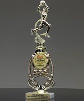 Picture of Basketball Trophy with Meridian Riser