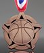 Picture of Super Star Basketball Medal