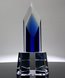 Picture of Visionary Diamond Blue Crystal Award