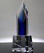 Picture of Visionary Diamond Blue Crystal Award