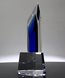 Picture of Visionary Diamond Blue Crystal Award