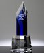 Picture of Visionary Diamond Blue Crystal Award