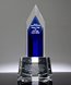 Picture of Visionary Diamond Blue Crystal Award