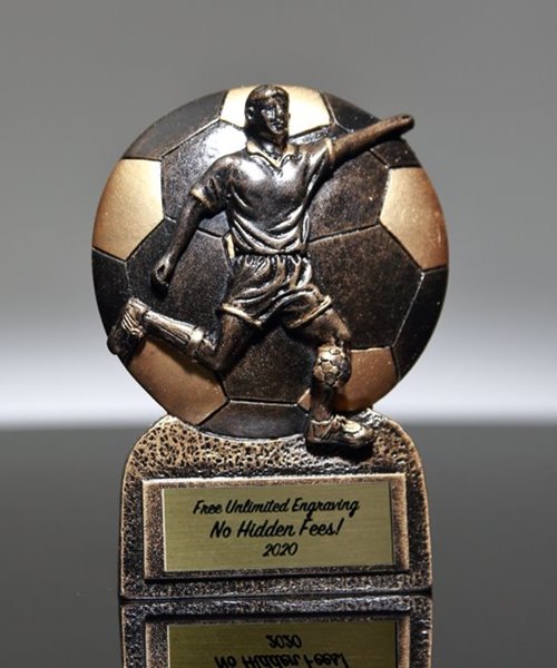 Picture of Teammate Soccer Bronzestone Trophy