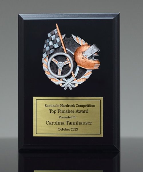 Picture of Color-Theme Racing Plaque