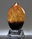 Picture of Seraphic Orb Art Crystal Award - Clear Base