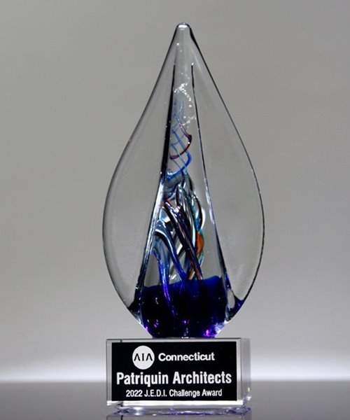 Picture of Mosaic Art Glass Flame