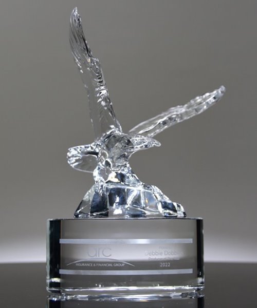 Picture of Soaring Crystal Eagle Award