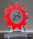 Picture of Acrylic Gear Trophy - Full Color Printed