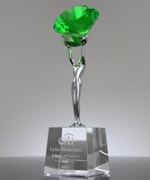 Picture of Attainment Diamond Green Crystal