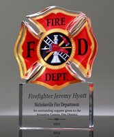 Picture of Firefighter Maltese Acrylic Award