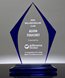 Picture of Indigo Ice Flame Acrylic Award