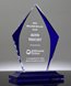 Picture of Indigo Ice Flame Acrylic Award