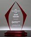 Picture of Ruby Fire Flame Acrylic Award