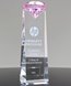 Picture of Apogee Pink Diamond Award Crystal