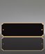Picture of Black Brass Perpetual Engraving Plate With Notched Corners - Large