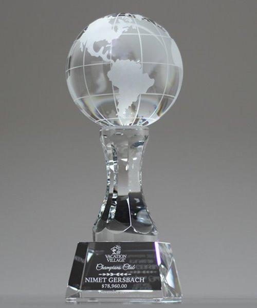 Picture of Accomplishment Globe Award - Large