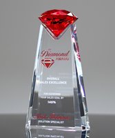 Picture of Essence Diamond Award - Ruby Crystal