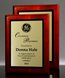 Picture of Gloss Rosewood Econo Award Plaque - Gold Plate
