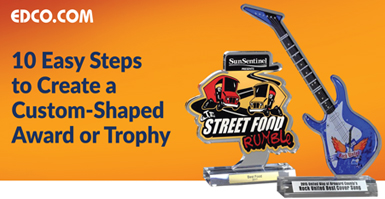 How Do I Make Custom-Shaped Awards and Trophies?