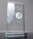 Picture of Sculpted Waterfall Crystal Award