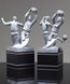 Picture of Dual-Action Female Soccer Trophy - Large